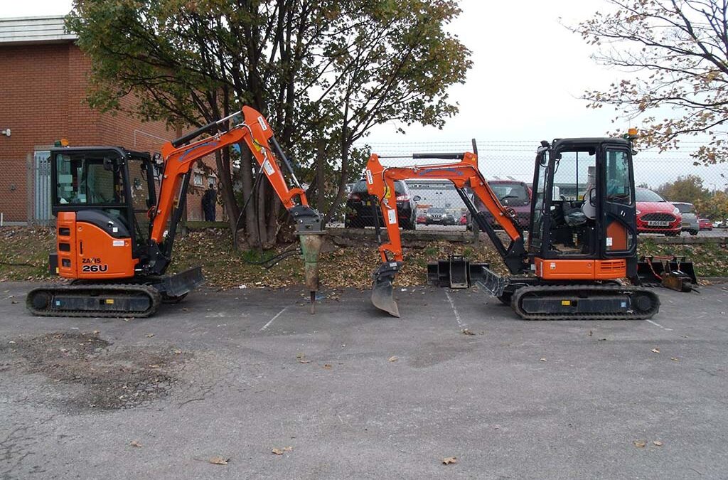 Hiring a Team for Groundworks in Telford